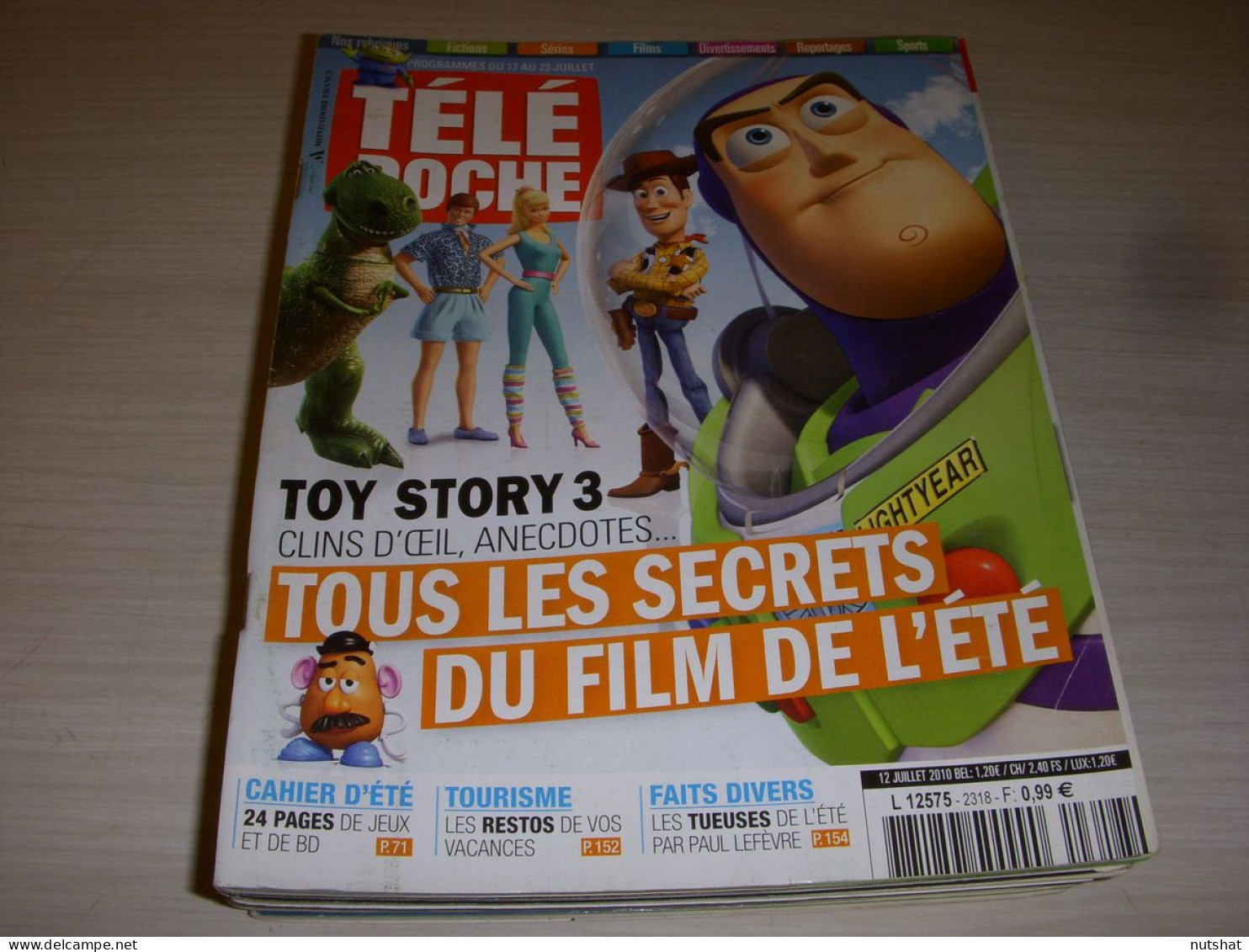 TELE POCHE 2318 12.07.2010 TOY STORY 3 Joë DASSIN Les DEMOISELLES De ROCHEFORT - Télévision