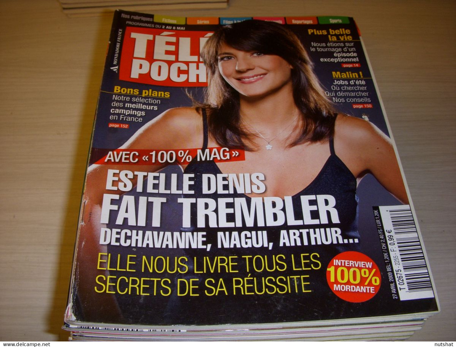 TELE POCHE 2255 27.04.2009 Estelle DENIS Carole BOUQUET Gustave EIFFEL PROCTER - Televisie