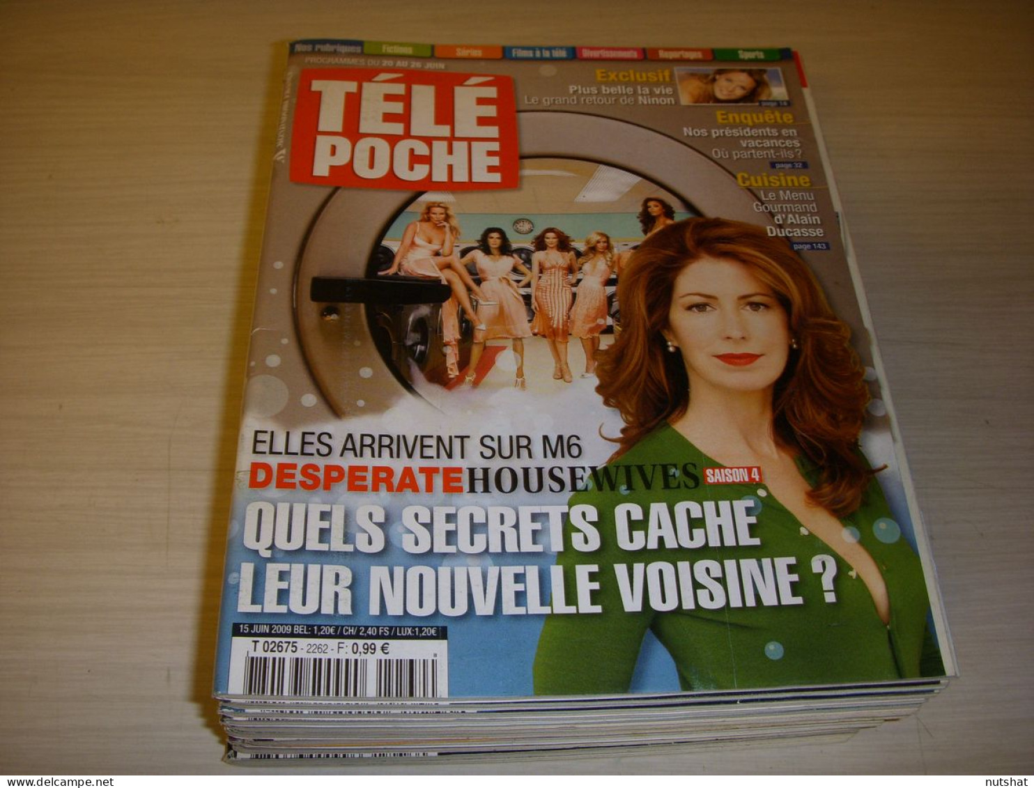 TELE POCHE 2262 15.06.2009 DESPERATE HOUSEWIVES Katherine MAYFAIR Eric TABARLY - Televisione