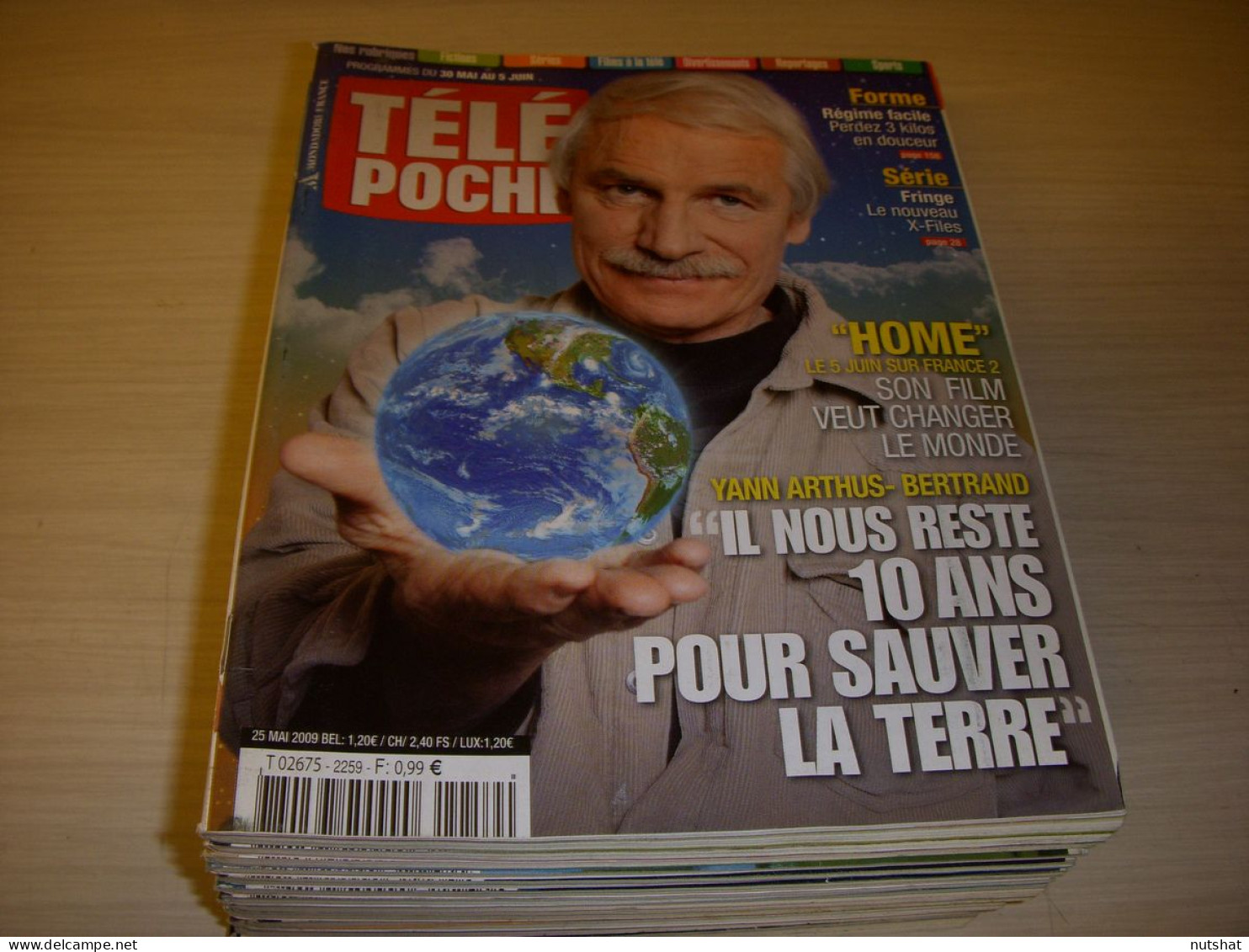 TELE POCHE 2259 25.05.2009 ARTHUS-BERTRAND Amandine BOURGEOIS Al CAPONE THURAM - Televisione