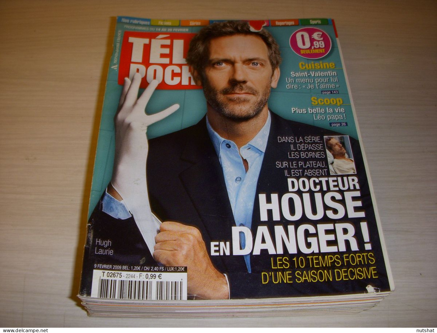 TELE POCHE 2244 09.02.2009 Dr HOUSE Tom CRUISE Jean Pierre COFFE VENUS & APOLLON - Televisione