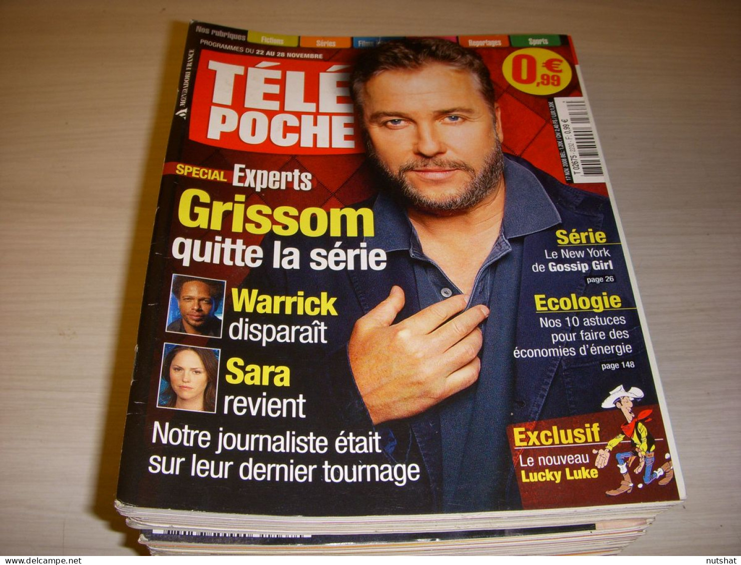 TELE POCHE 2232 17.11.2008 SPECIAL EXPERTS Jodie FOSTER VALANDREY BENABAR GOSSIP - Télévision