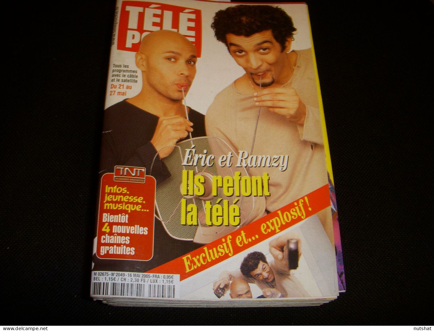 TELE POCHE 2049 16.05.2005 ERIC & RAMZY STAR WARS BOUQUET LEGETIMUS MAYEREAU - Televisie