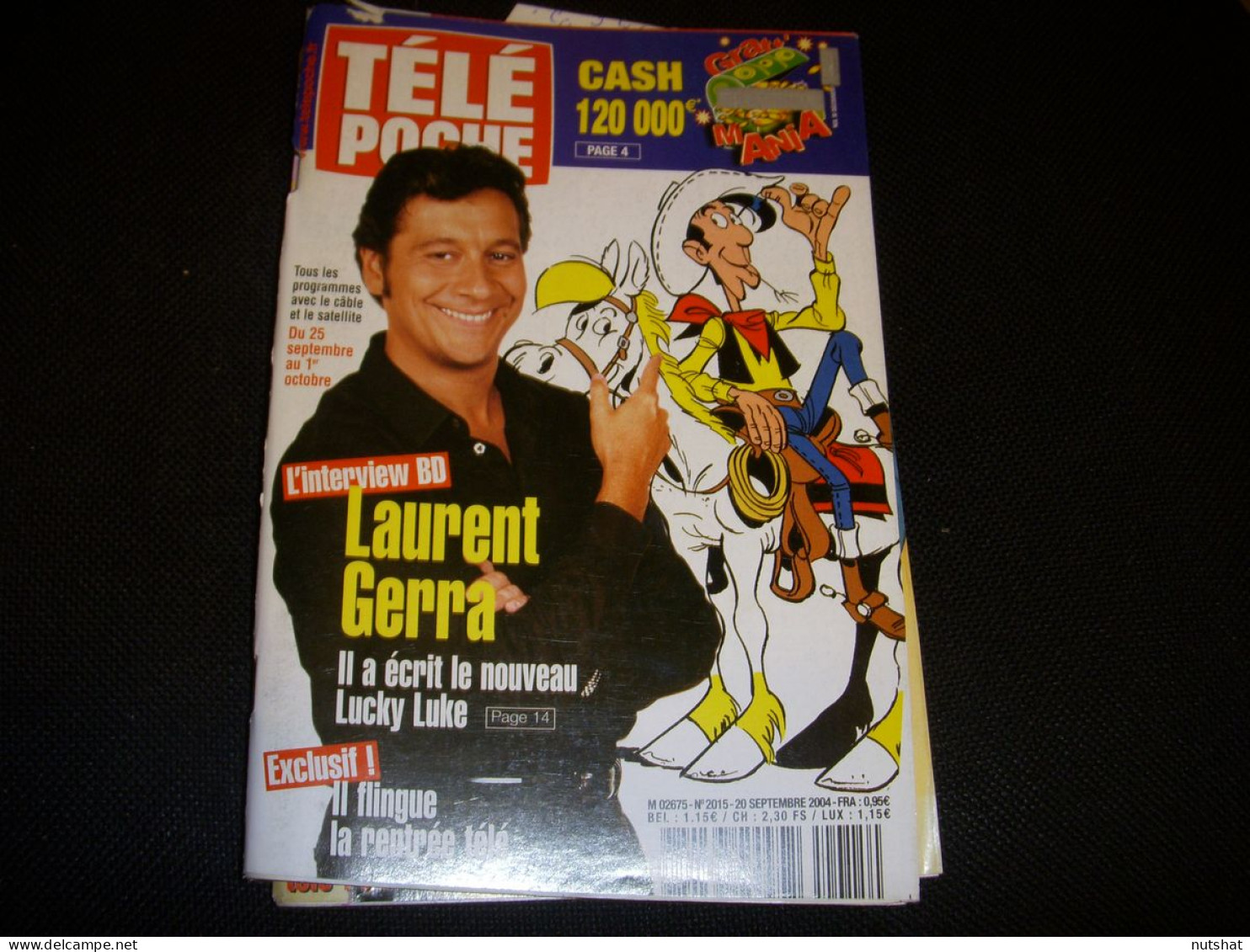 TELE POCHE 2015 20.09.2004 GERRA LUCKY LUKE NATASHA St PIER OBISPO MIMIE MATHY - Fernsehen