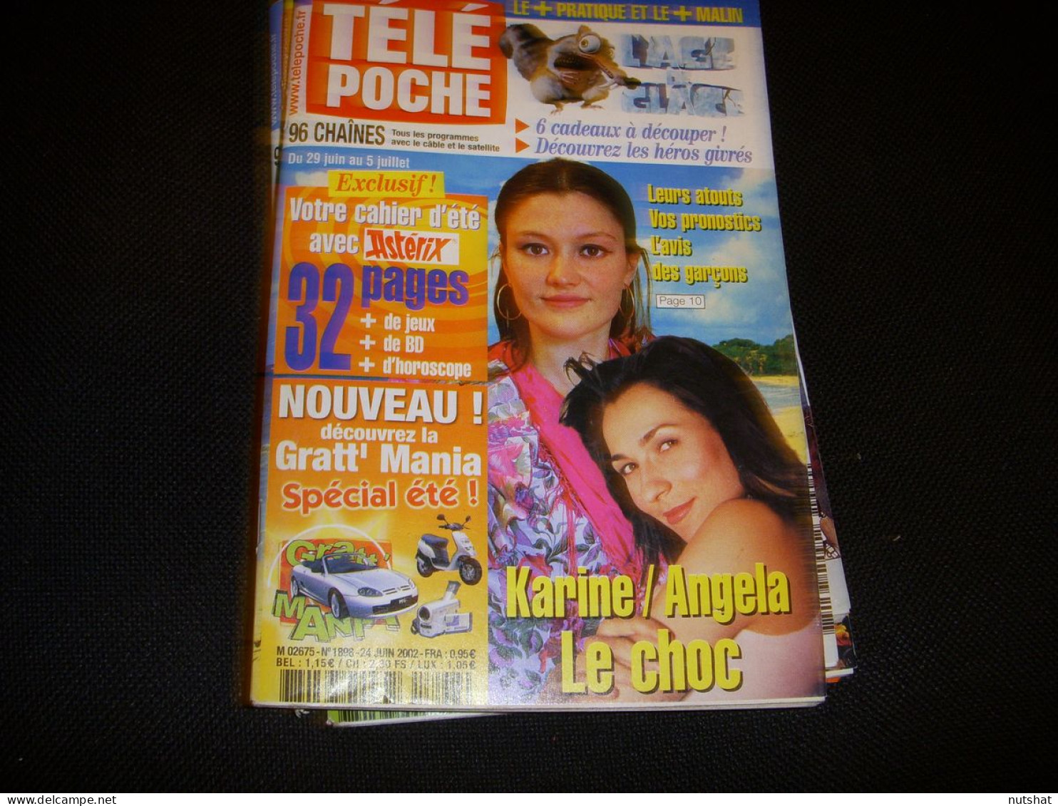 TELE POCHE 1898 24.06.2002 LOFT PFEIFFER FOUCAULT BRUEL LAAM SHERBOURNE CORRAFAC - Televisie