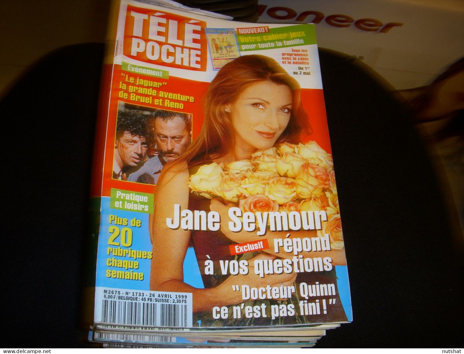 TELE POCHE 1733 26.04.1999 DOCTEUR QUINN BRUEL RENO SEYMOUR YVETTE HORNER CARREL - Fernsehen