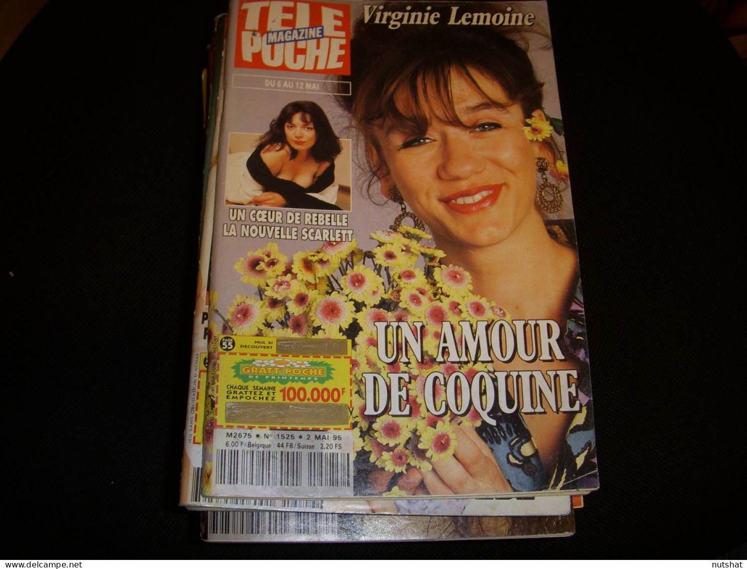 TELE POCHE 1525 02.05.1995 Virginie LEMOINE Celine DION Jean YANNE Macha MERIL   - Télévision