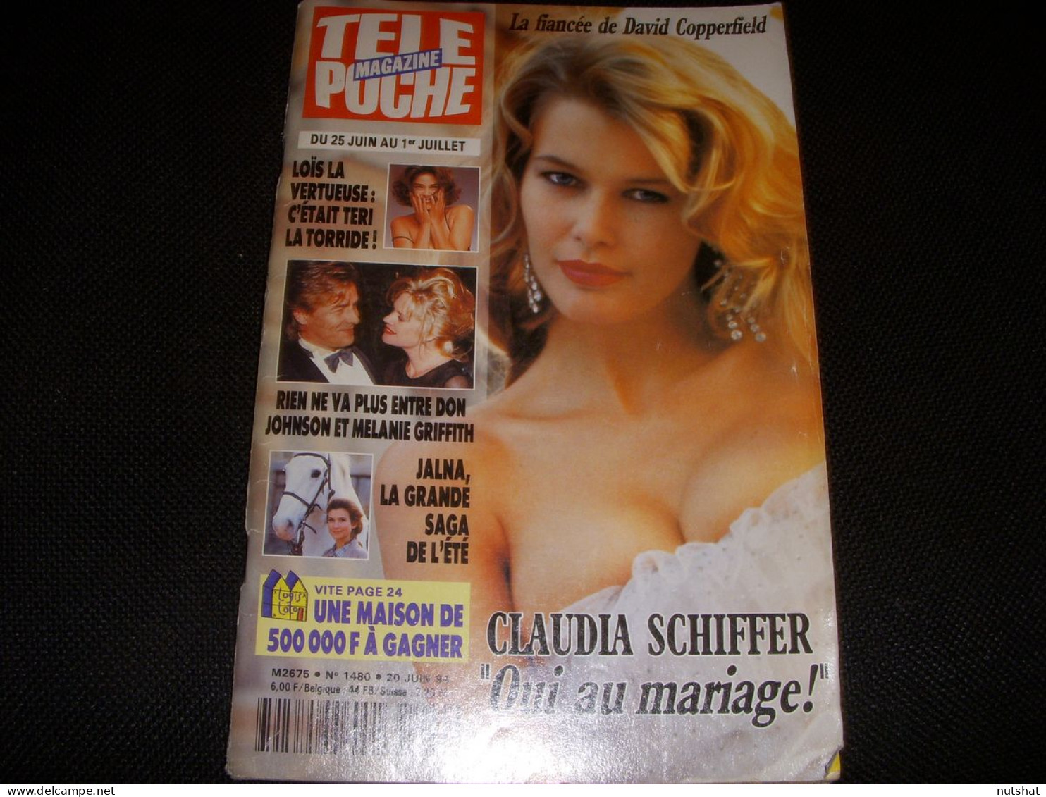 TELE POCHE 1480 20.06.1994 C. SCHIFFER Teri HATCHER B. GIRAUDEAU Alberto SORDI   - Televisión