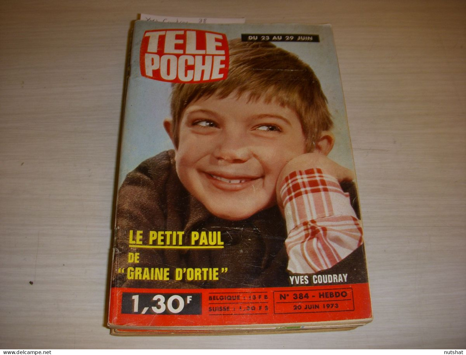 TELE POCHE 384 20.06.1973 Yves COUDRAY France DOUGNAC François JAUFFRET NORTON - Télévision