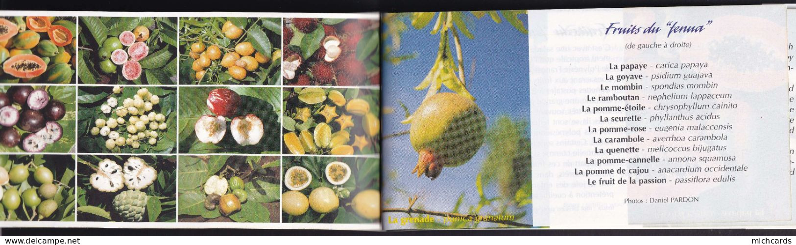 191 POLYNESIE 1999 - Y&T C 590-2 - Carnet Prestige Réimpression 2007 Tirage 3000 - Fruit - Neuf ** (MNH) Sans Charniere - Nuevos