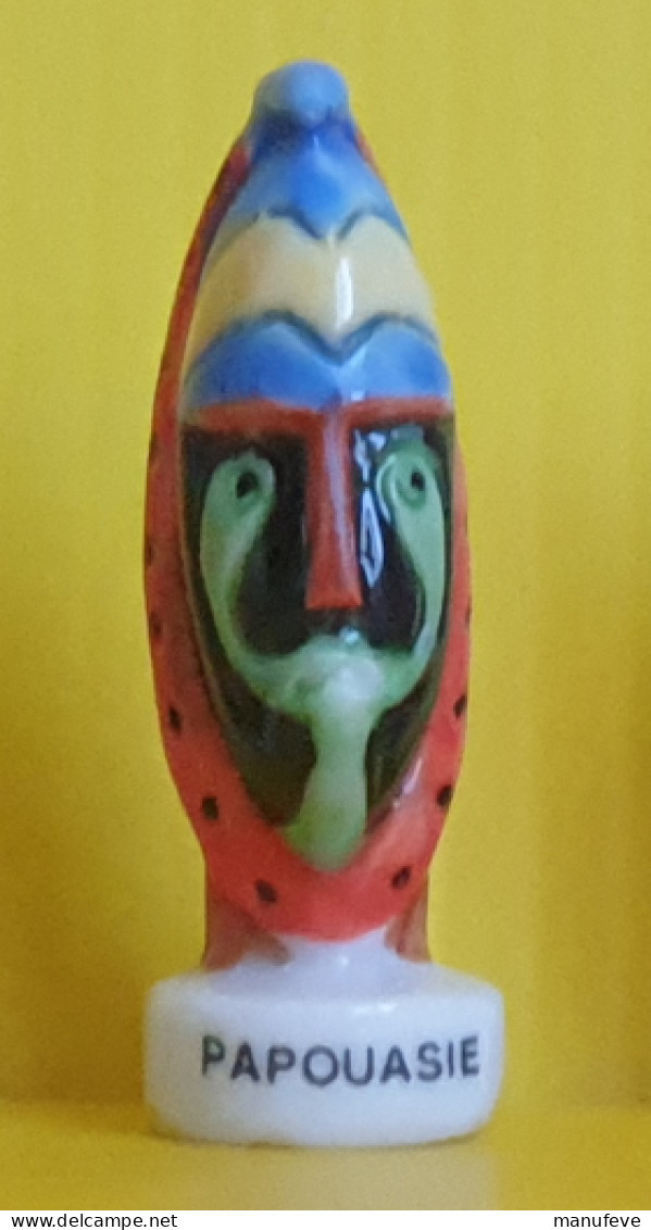 Fève - Masques D' Asie 2002 - Masque Papouasie - Paesi