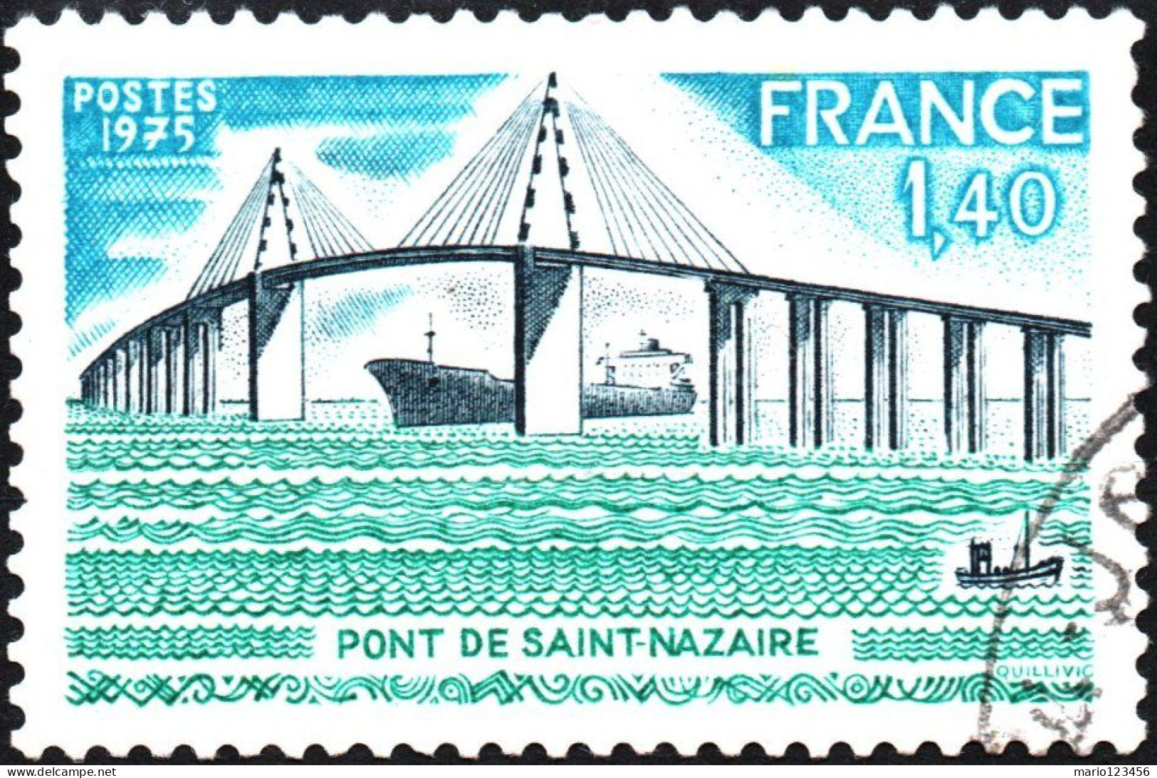 FRANCIA, FRANCE, TURISMO, 1,40 Fr., 1975, FRANCOBOLLI USATI Yt:FR 1856, Mi:FR 1938, Scottn:FR 1457 - Used Stamps