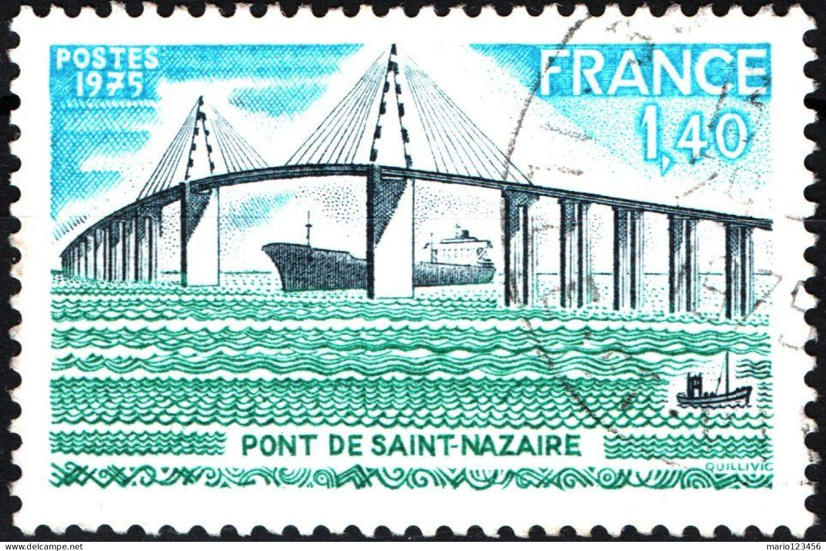 FRANCIA, FRANCE, TURISMO, 1,40 Fr., 1975, FRANCOBOLLI USATI Yt:FR 1856, Mi:FR 1938, Scottn:FR 1457 - Used Stamps