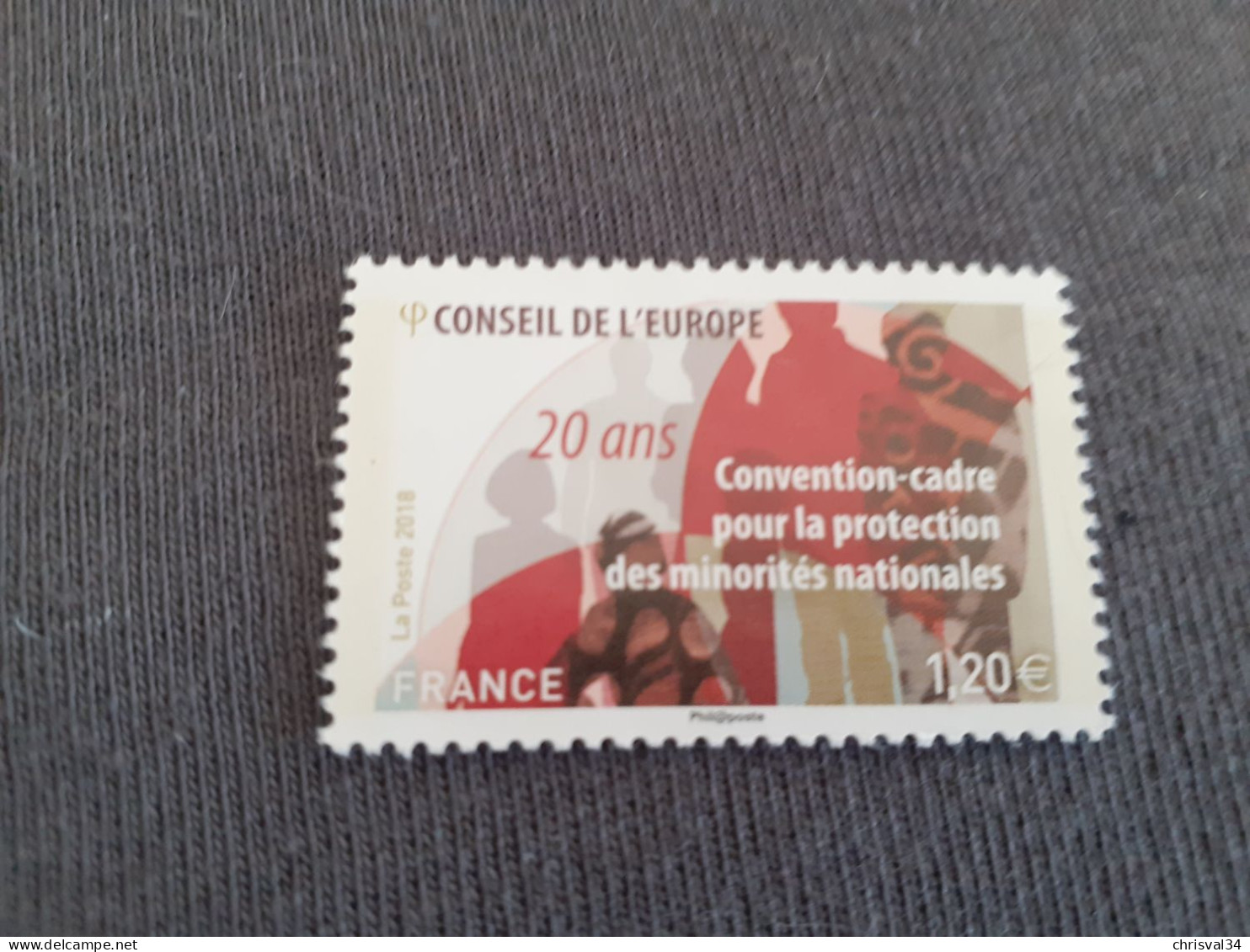 TIMBRE  DE  SERVICE  ANNEE  2018  N  173  COTE  5,50  EUROS  NEUF  SANS  CHARNIERE - Mint/Hinged