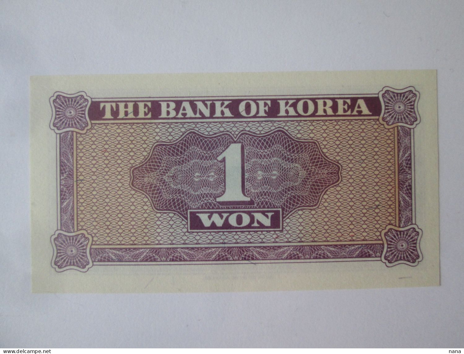 Korea South 1 Won 1962 Billet Neuf/1 Won 1962 UNC Banknote - Korea, South
