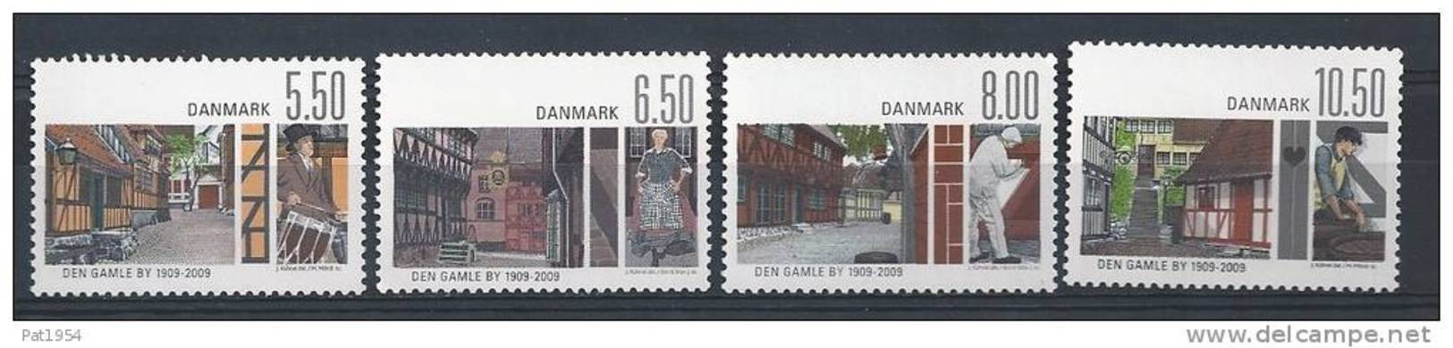 Danemark 2009 Série Neuve  N° 1520/1523 Arhus - Unused Stamps