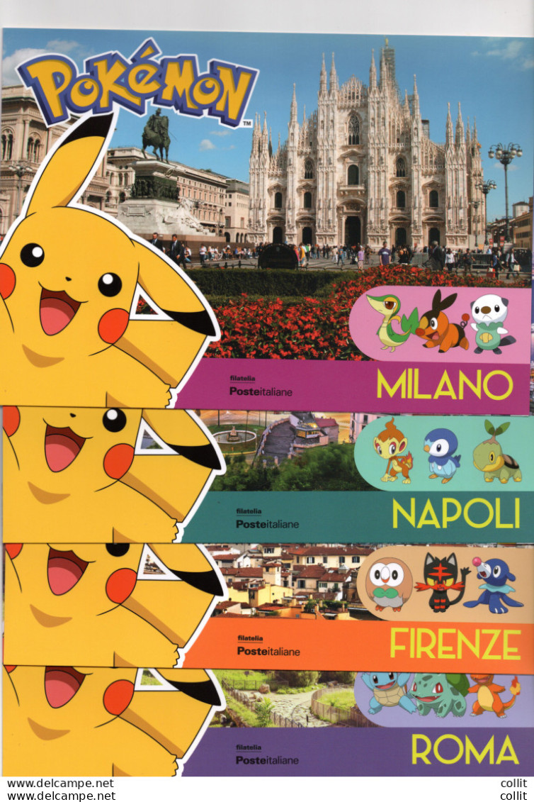 Folder Pokemon Serie Completa 8 Città Edizioni 2021/2022 - Geschenkheftchen