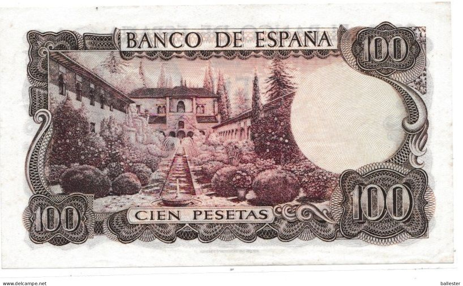 Espanha - Billete Cien 100 Pesetas (mbc) - 100 Pesetas