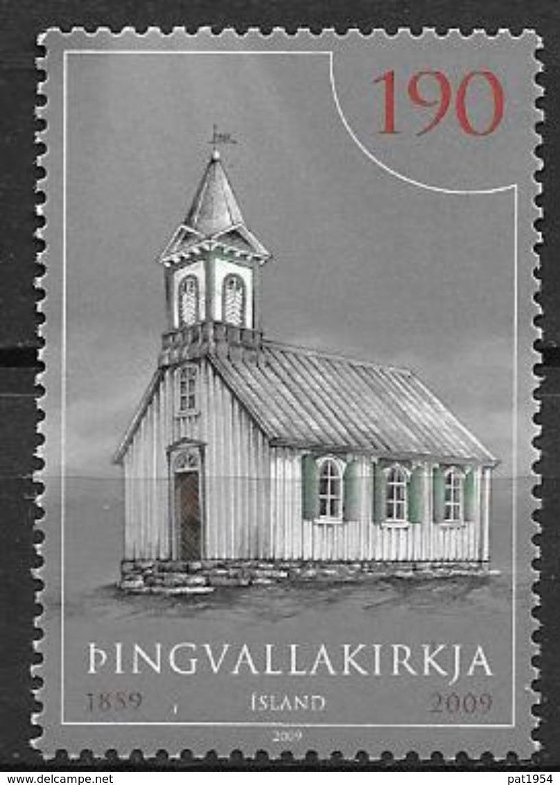 Islande 2009 N°1181 Neuf** église De Thingvellir - Unused Stamps