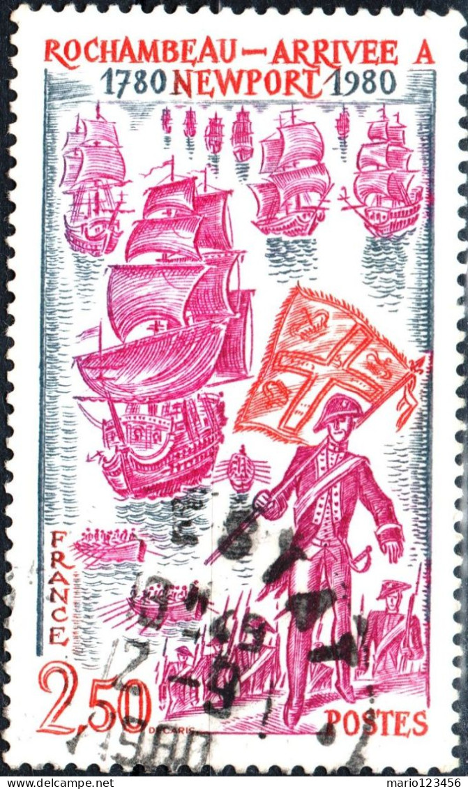 FRANCIA, FRANCE, TURISMO, 2,50 Fr., 1980, FRANCOBOLLI USATI Yt:FR 2094, Mi:FR 2214, Scott:FR 1712 - Used Stamps