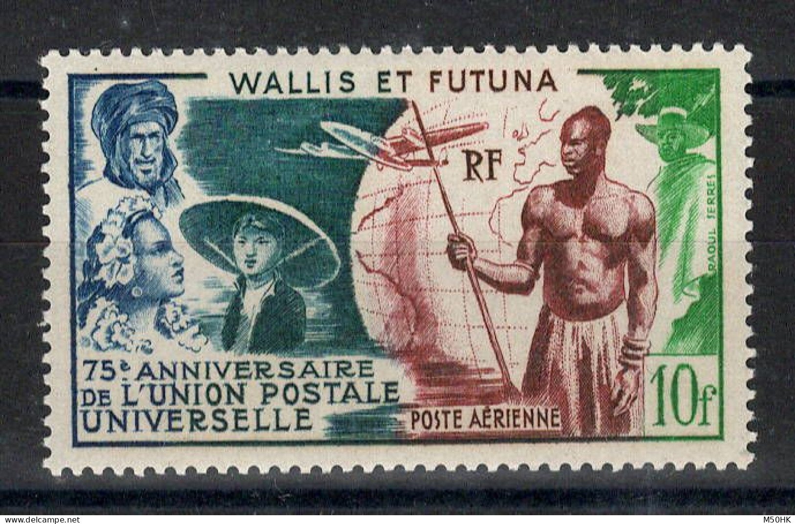 Wallis Et Futuna - YV PA 11 N** MNH Luxe , UPU , Cote 15 Euros - Neufs