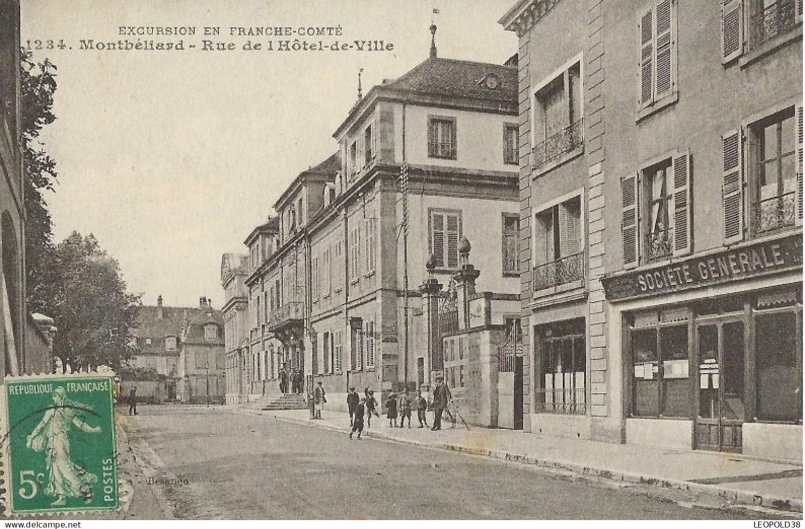 MONTBELIARD Rue De L'Hotel De Ville - Montbéliard