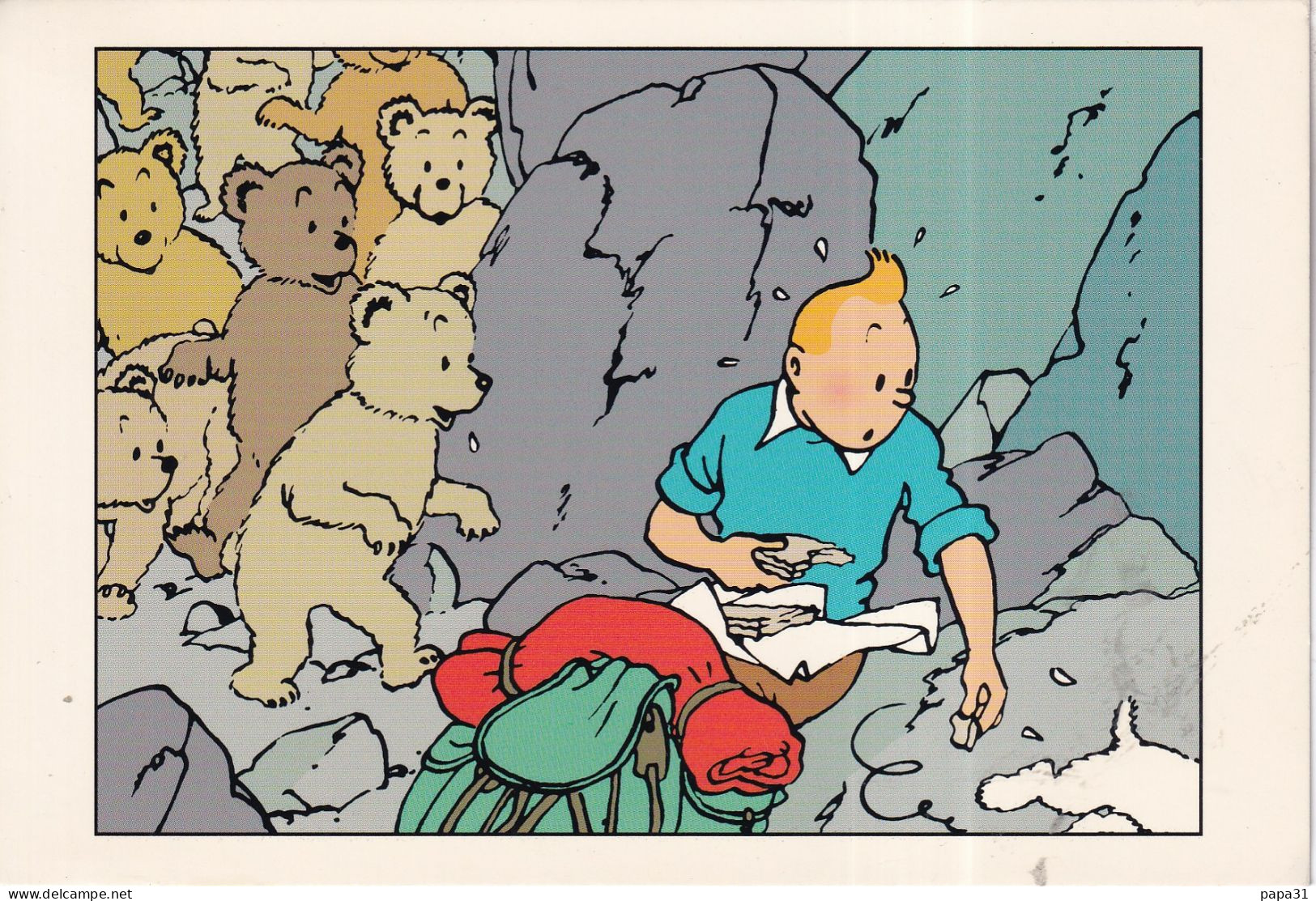 TINTIN - HERGE  (T08) - Comics