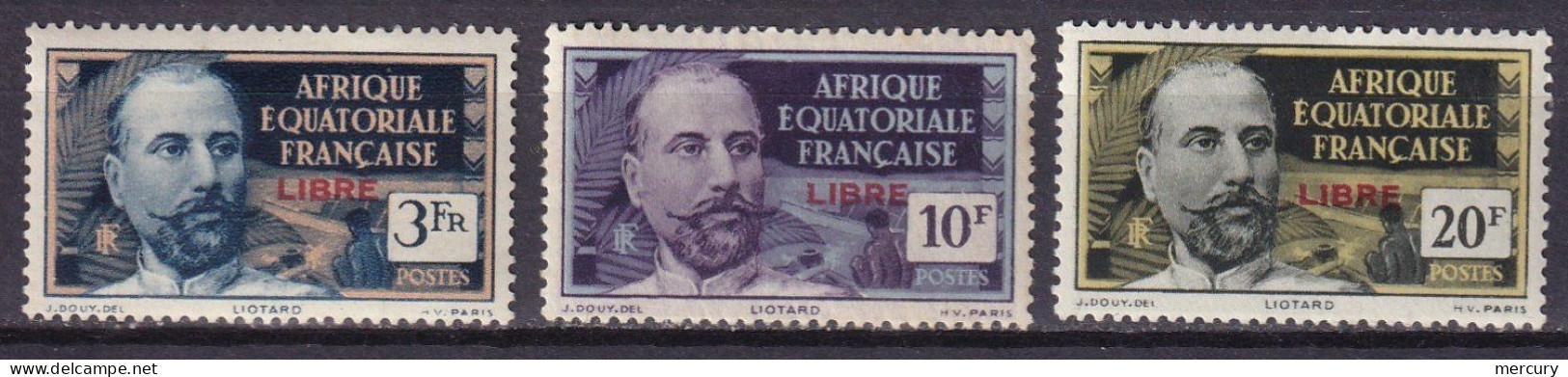 AEF - 3 Valeurs De 1940 LIBRE - Unused Stamps