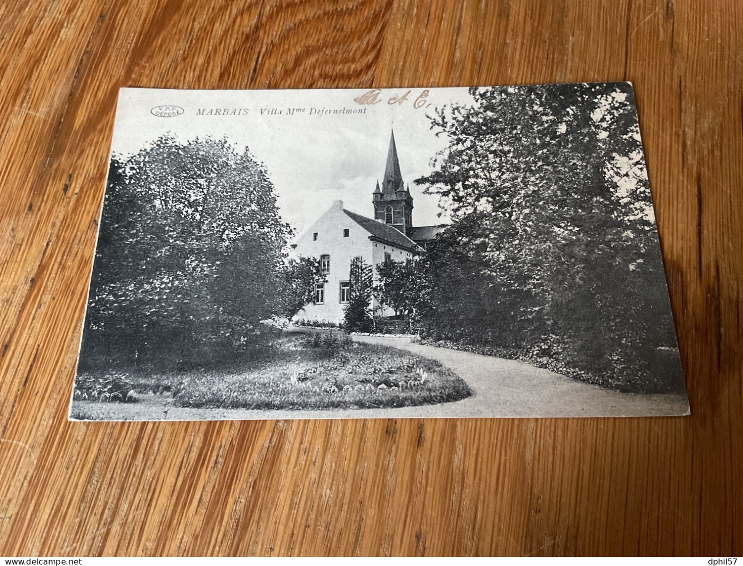 CP Ancienne De Marbais : Villa Madame Defernelmont (1910) - Villers-la-Ville