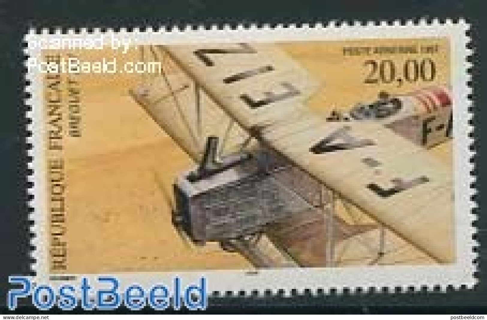 France 1997 Breguet XIV 1v, Perf 13:13,25, Mint NH, Transport - Aircraft & Aviation - Unused Stamps
