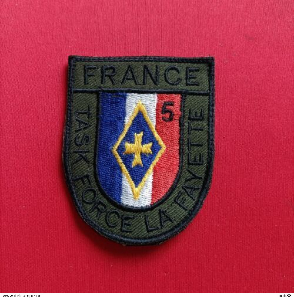 ÉCUSSON BRODÉ / TASK FORCE LAFAYETTE / 1° BM / 1° BRIGADE MÉCANISÉE - Stoffabzeichen