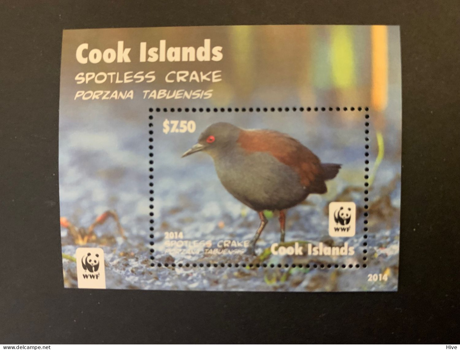 COOK ISLANDS  2014 - WWF Birds MNH - Cookeilanden