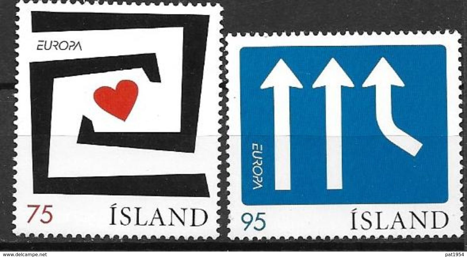 Islande 2006 N°1056/1057 Neufs** Europa L'intégration - Unused Stamps