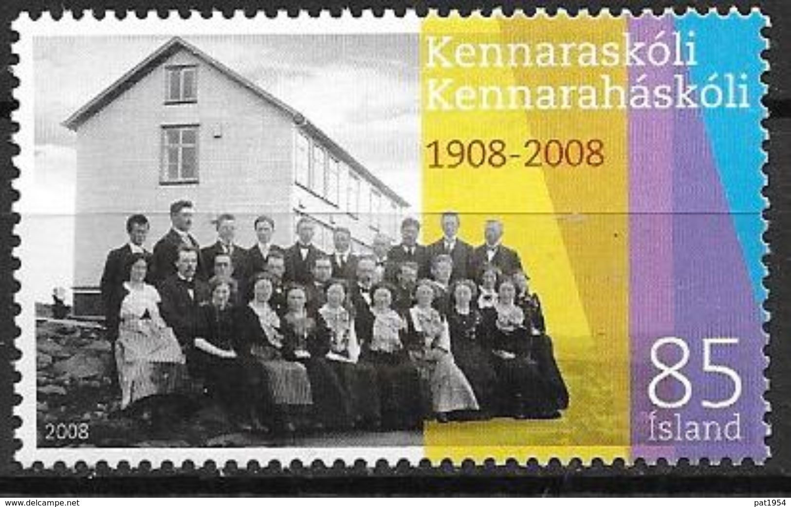 Islande 2008 N°1114 Neuf** école Normale D'Islande - Unused Stamps