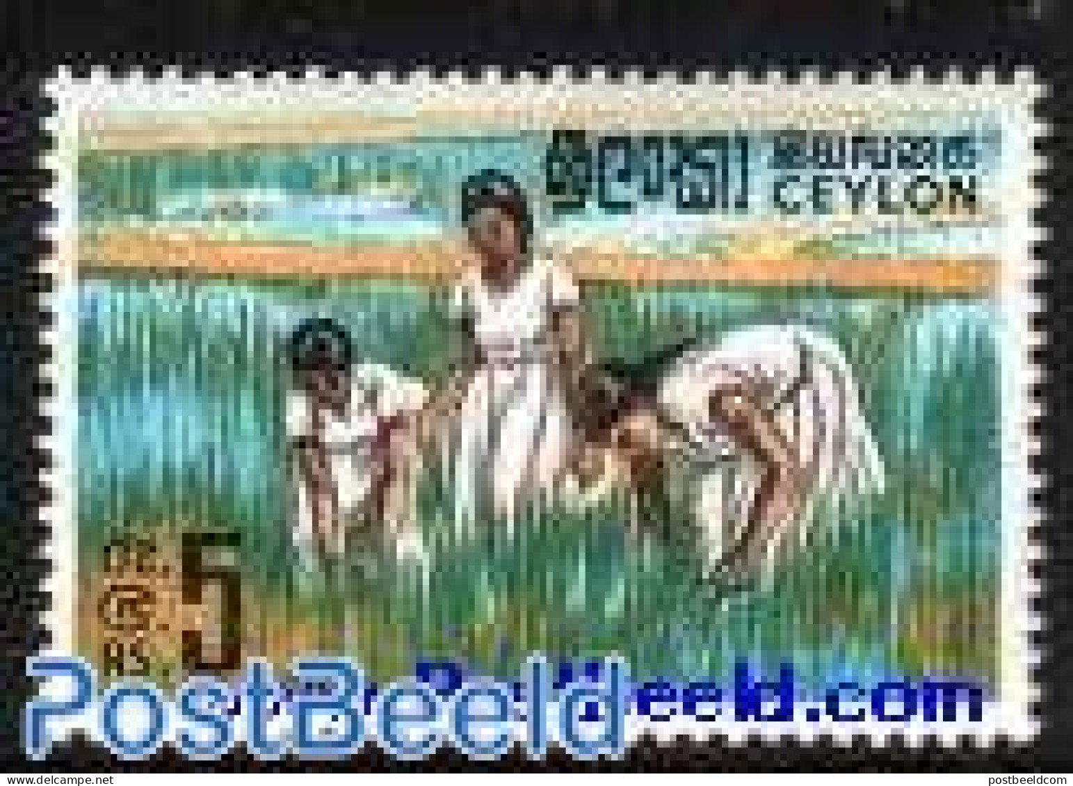 Sri Lanka (Ceylon) 1969 Rice 1v, Mint NH, Health - Various - Food & Drink - Agriculture - Food