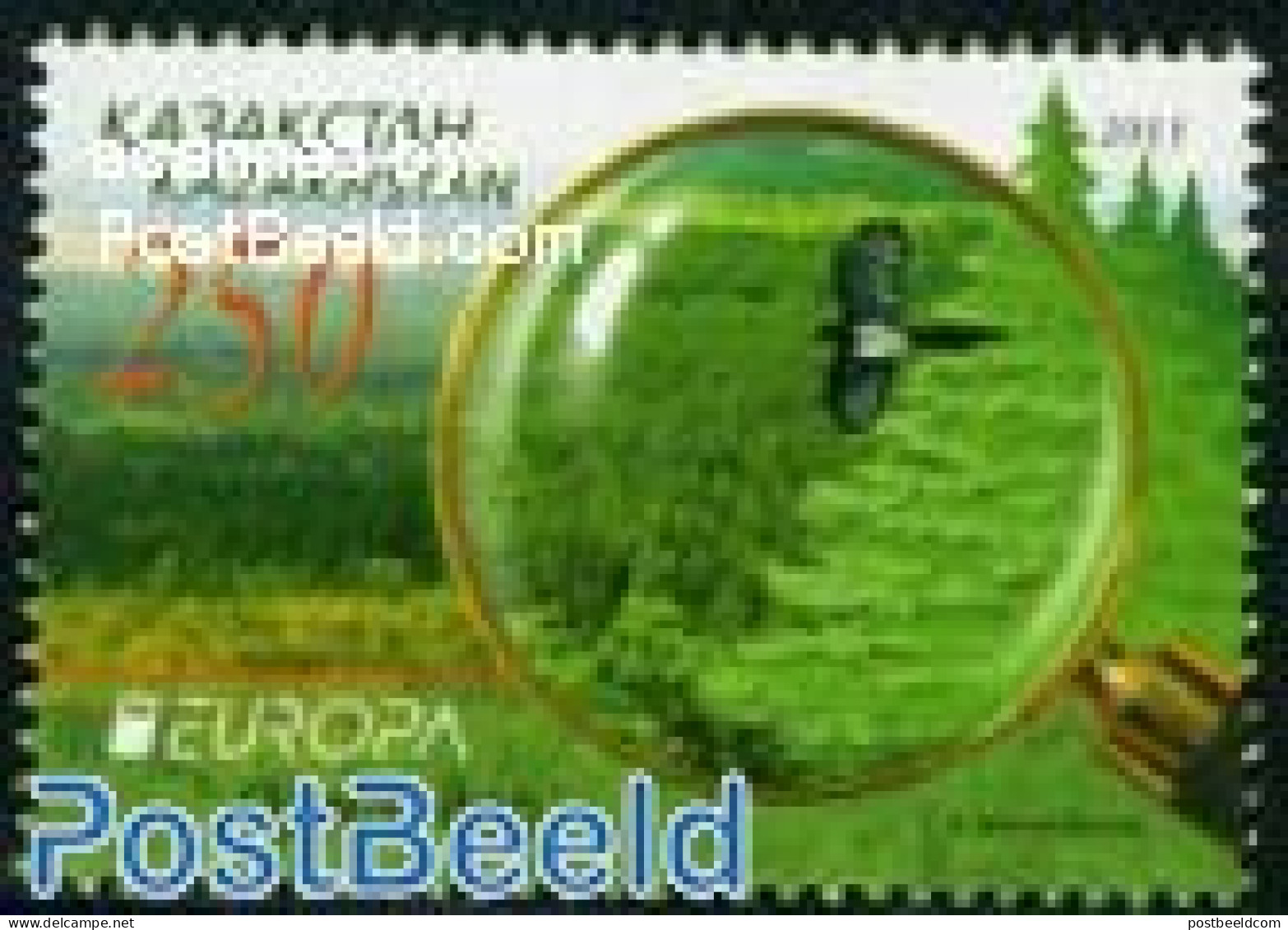 Kazakhstan 2011 Europa, Forests 1v, Mint NH, History - Nature - Europa (cept) - Birds - Trees & Forests - Rotary, Club Leones
