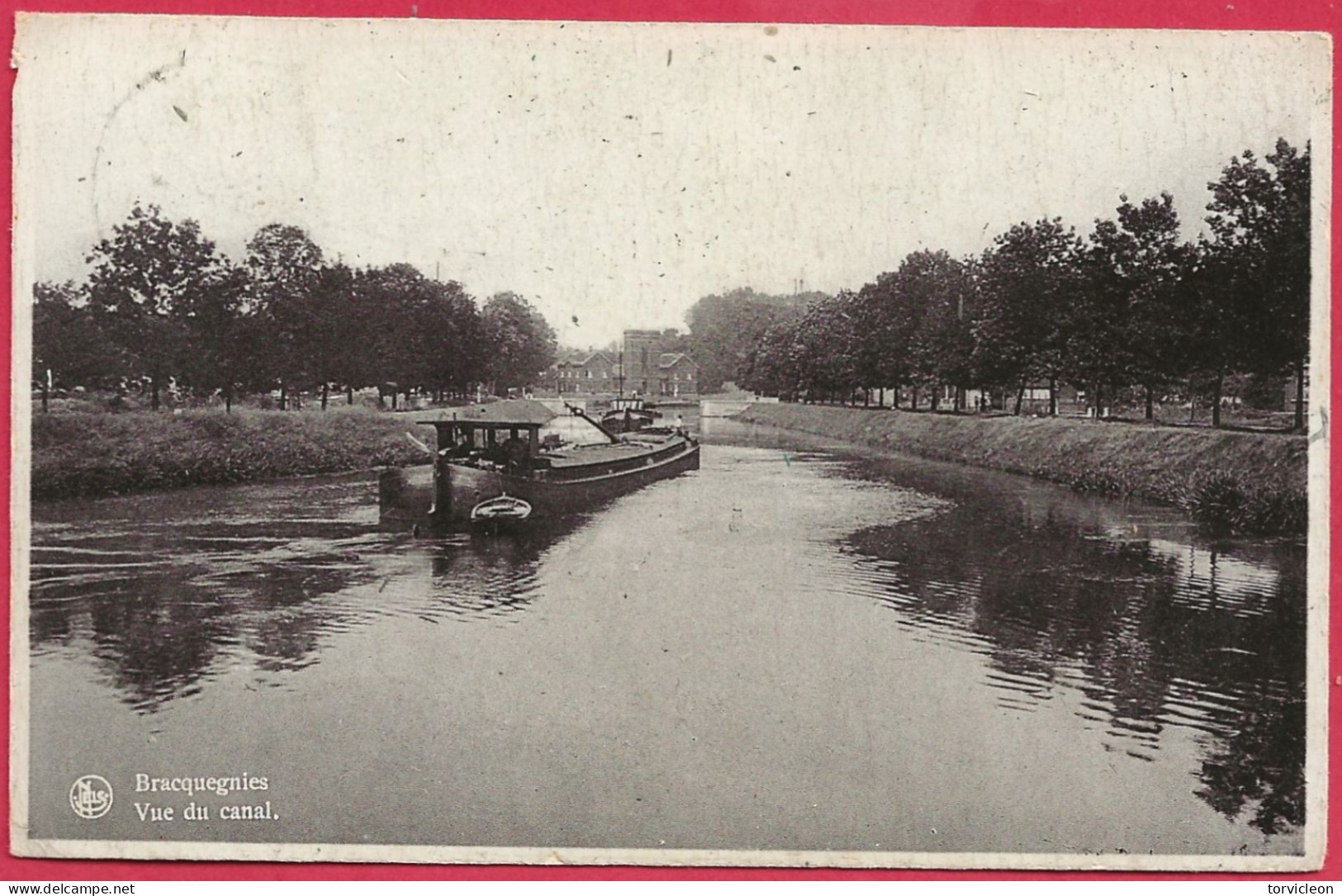 C.P. Bracquegnies = Vue  Du  Canal  Du  Centre - La Louviere