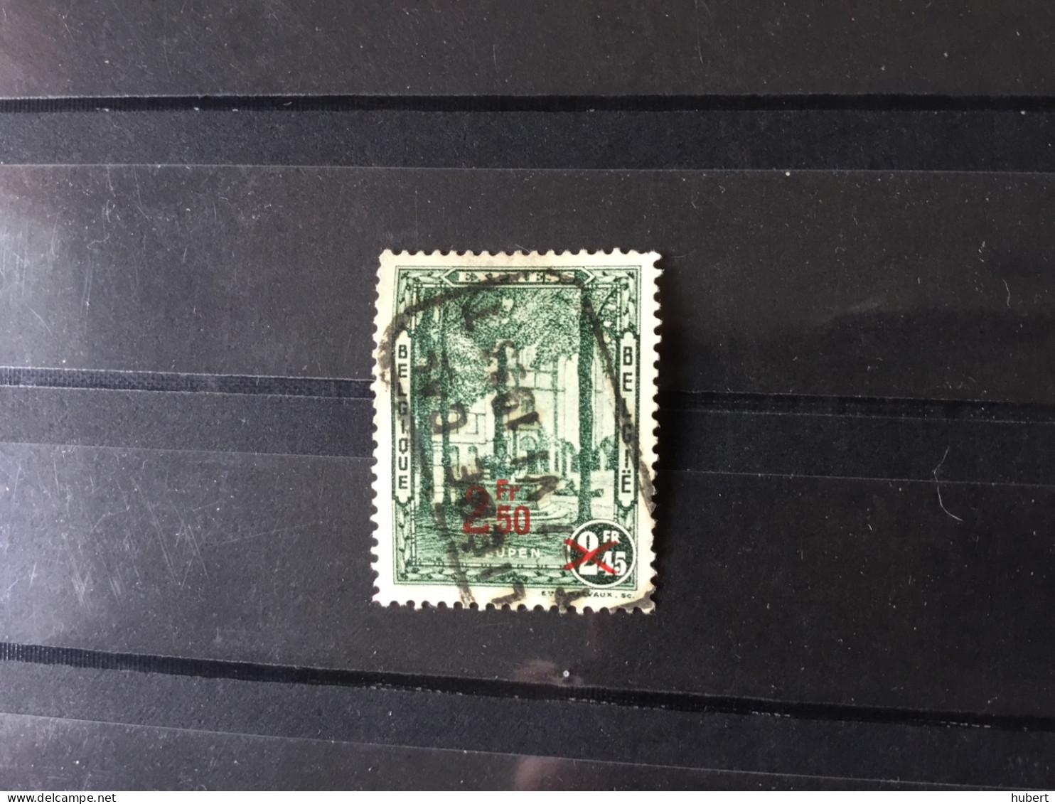 Belgique YT 292H Oblitération Télégraphique Liège - Used Stamps