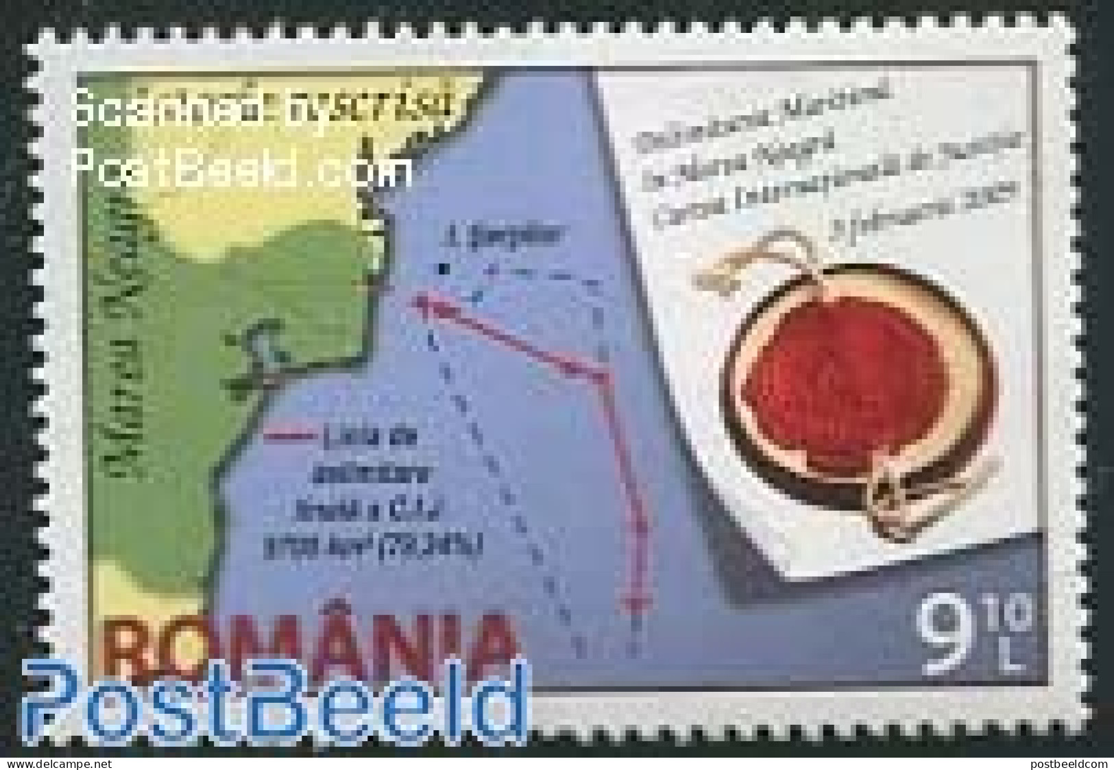 Romania 2014 History Of Black Sea 1v, Mint NH, History - Various - History - Maps - Ongebruikt