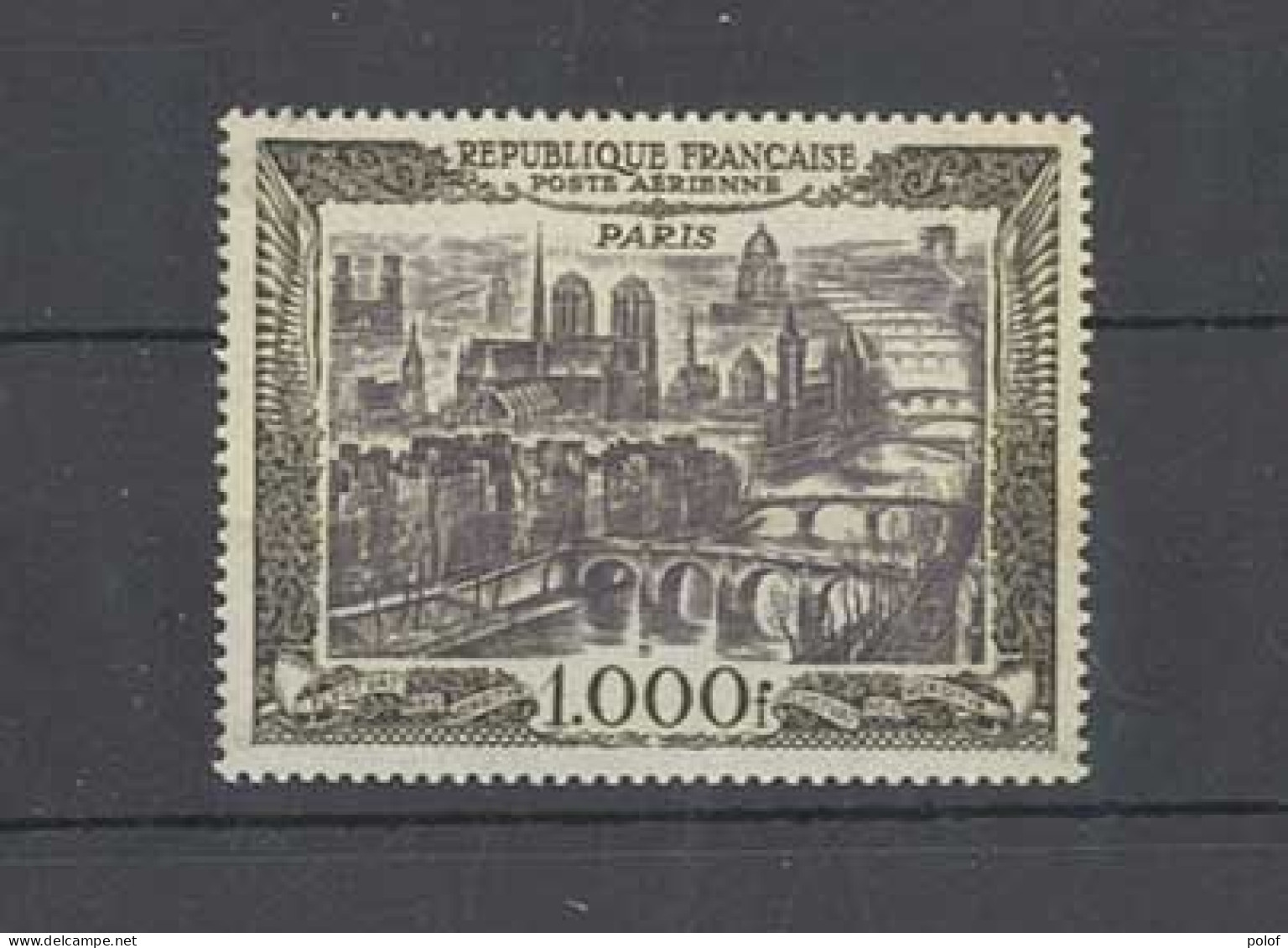 POSTE AERIENNE - Yvert N° 29 - Vue De Paris - Avec Gomme Sans Trace De Charnière - 1927-1959 Mint/hinged