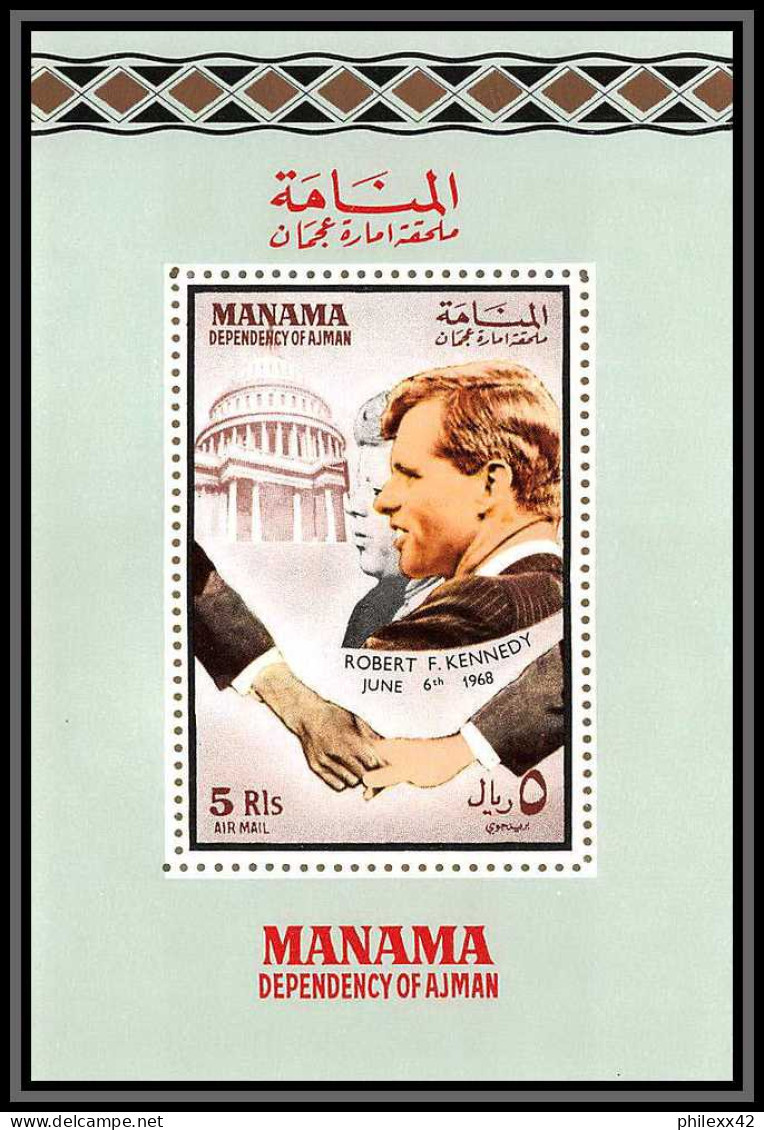 Manama - 3481/ Bloc N°10 A Kennedy Neuf ** MNH - Kennedy (John F.)