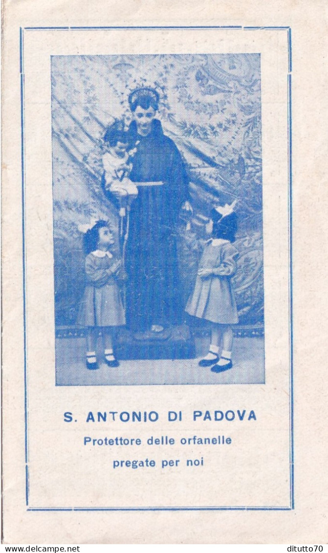 Calendarietto - Orfanotrofio S.antonio - Catania - Anno 1955 - Petit Format : 1941-60