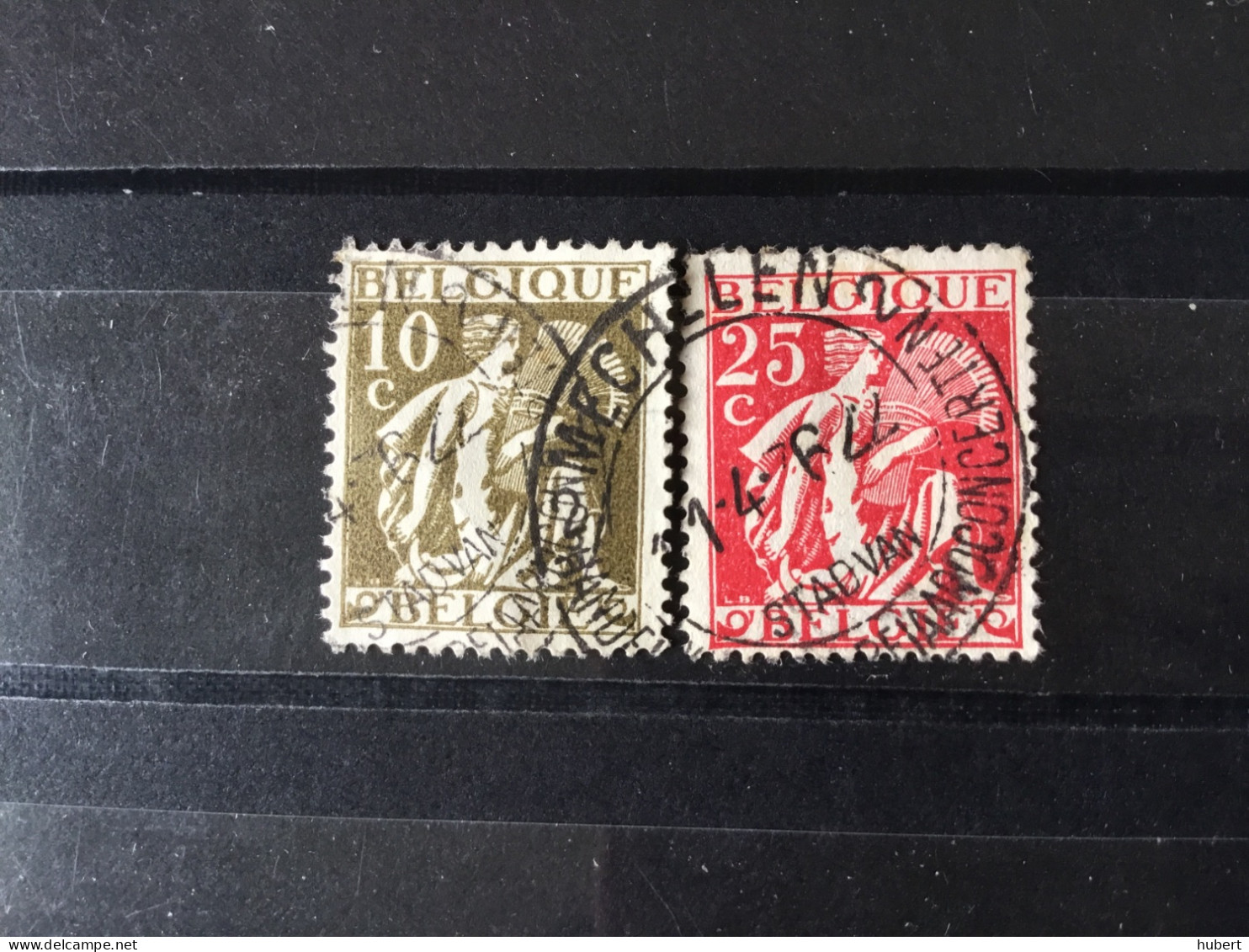 Belgique YT 337-339 Cachet événementiel Mechelen - Gebraucht