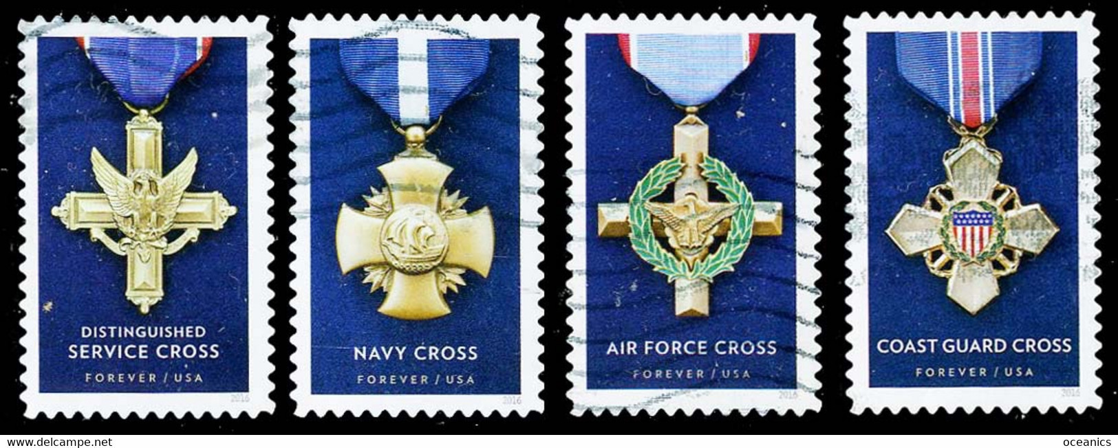 Etats-Unis / United States (Scott No.5065-68 - Medal Of Honor) (o) - Gebruikt