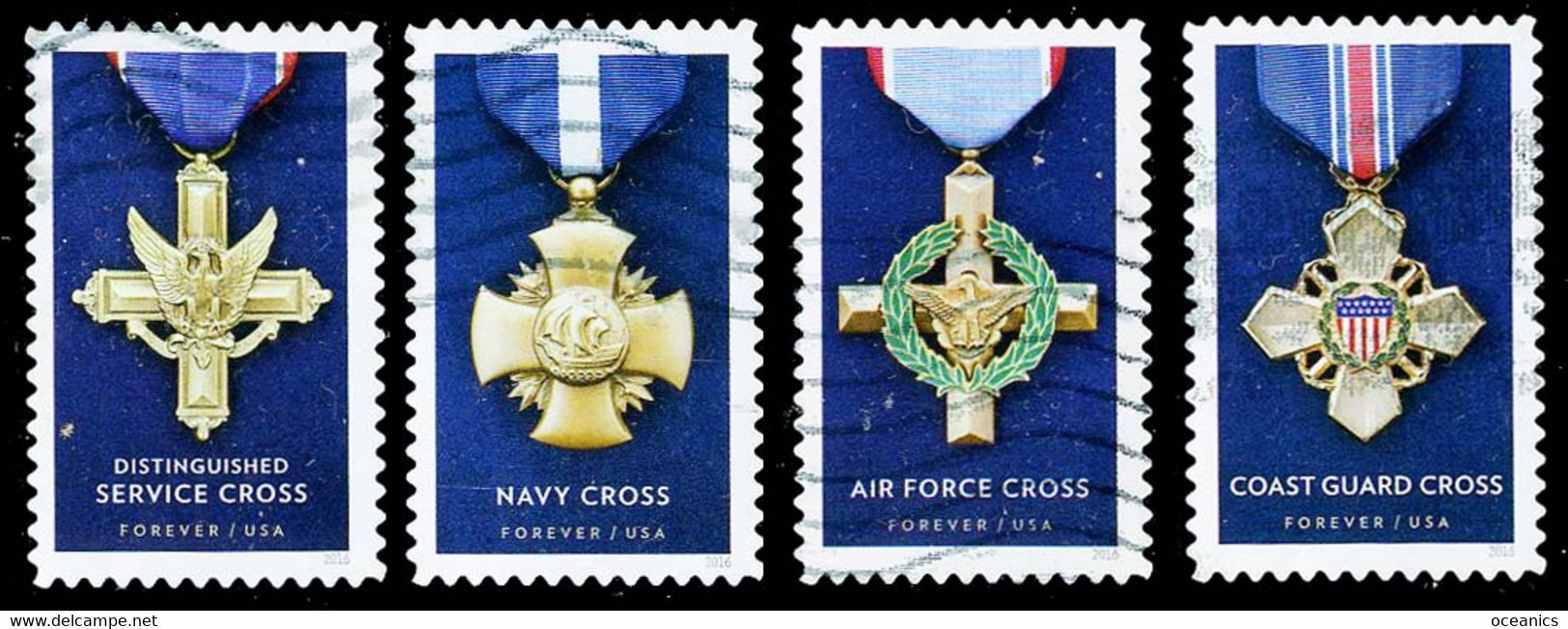 Etats-Unis / United States (Scott No.5065-68 - Medal Of Honor) (o) - Gebraucht