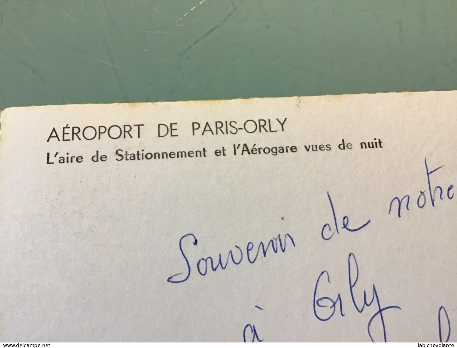 Carte-Photo : PARIS-ORLY. Format  22,7 X 8,9 Cm - 1946-....: Moderne