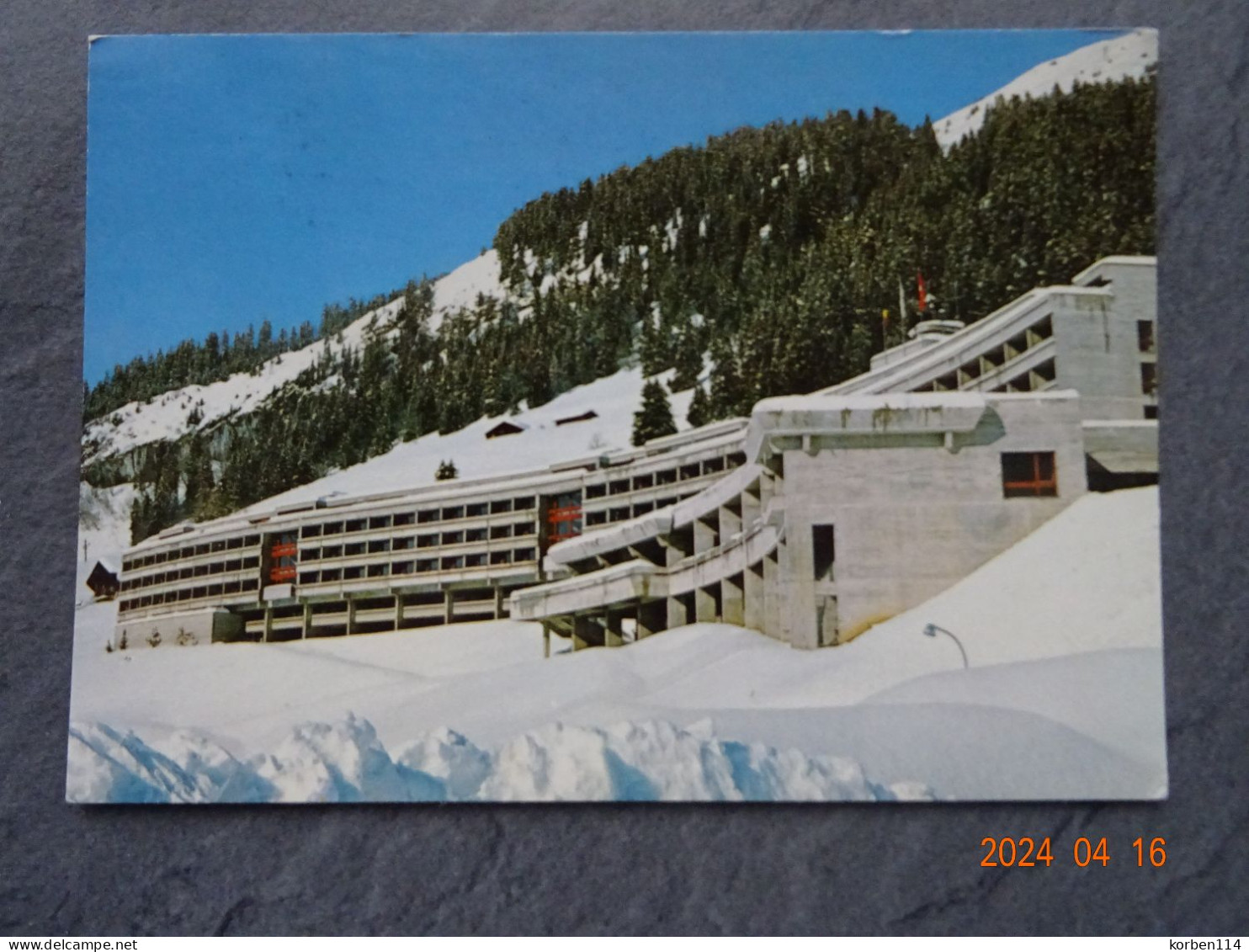 HOTEL    "  KONINGIN FABIOLA  "  LEYSIN - Alberghi & Ristoranti