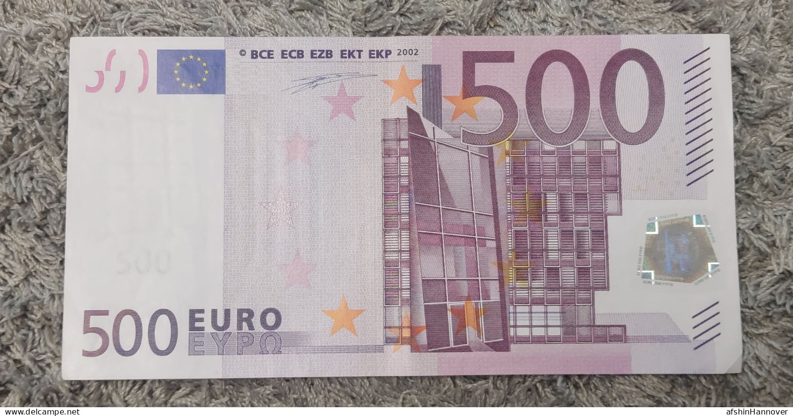 European Union  500 Euro Banknote 2002 Rare X0 Series Germany 500€ 2002 - 500 Euro