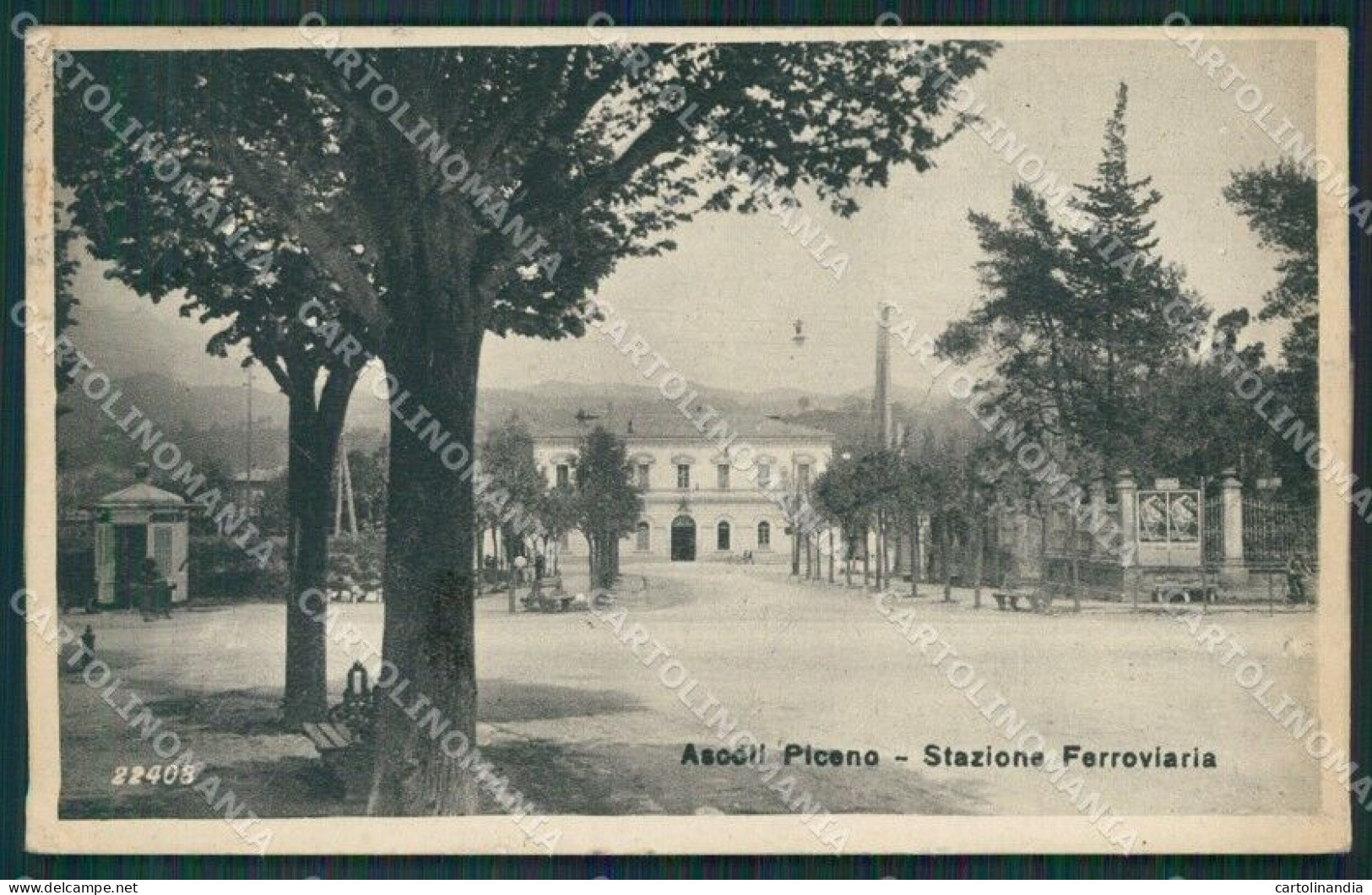 Ascoli Piceno Città Stazione Cartolina QK6335 - Ascoli Piceno