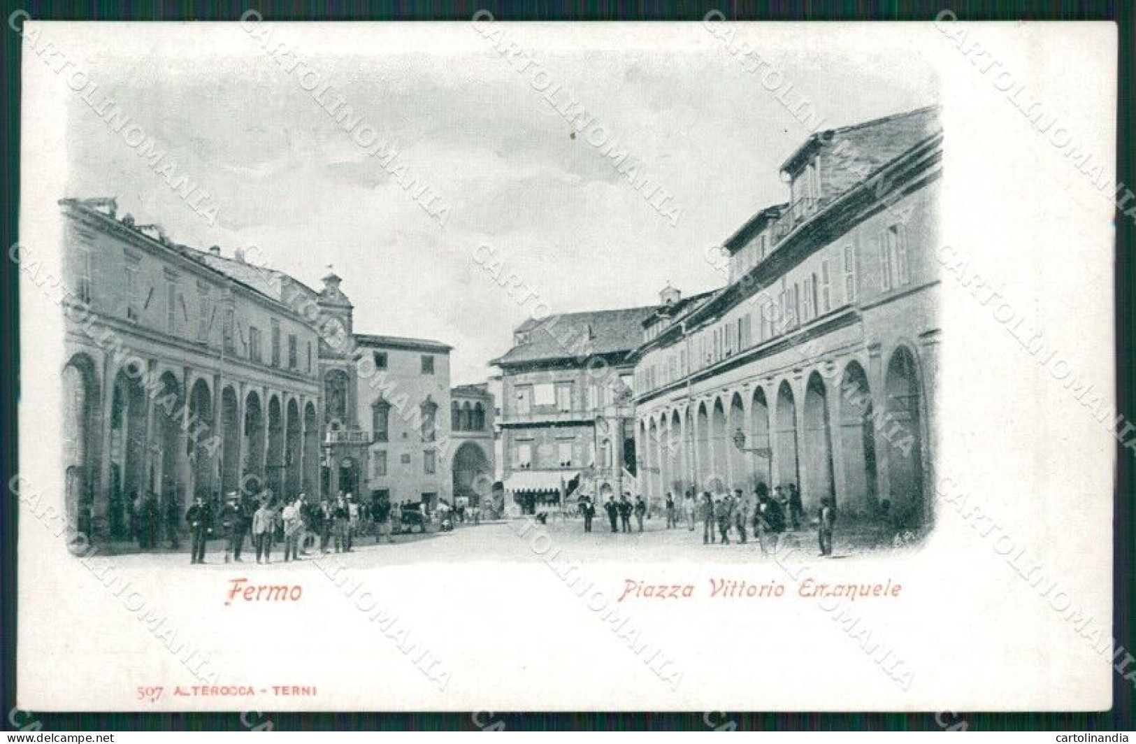 Ascoli Piceno Fermo Alterocca 507 Cartolina QK6397 - Ascoli Piceno